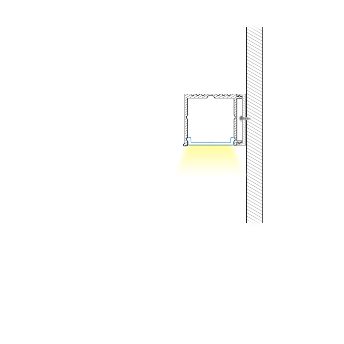 HL-BAPL019 Height 35mm High Power Recessed Extruded Aluminum Channel Profile Good heatsink For Width 30mm Ceiling and LED Pendant Lights HL-BAPL019 Height 35mm High Power Recessed Extruded Aluminum Channel Profile Good heatsink For Width 30mm Ceiling and LED Pendant Lights